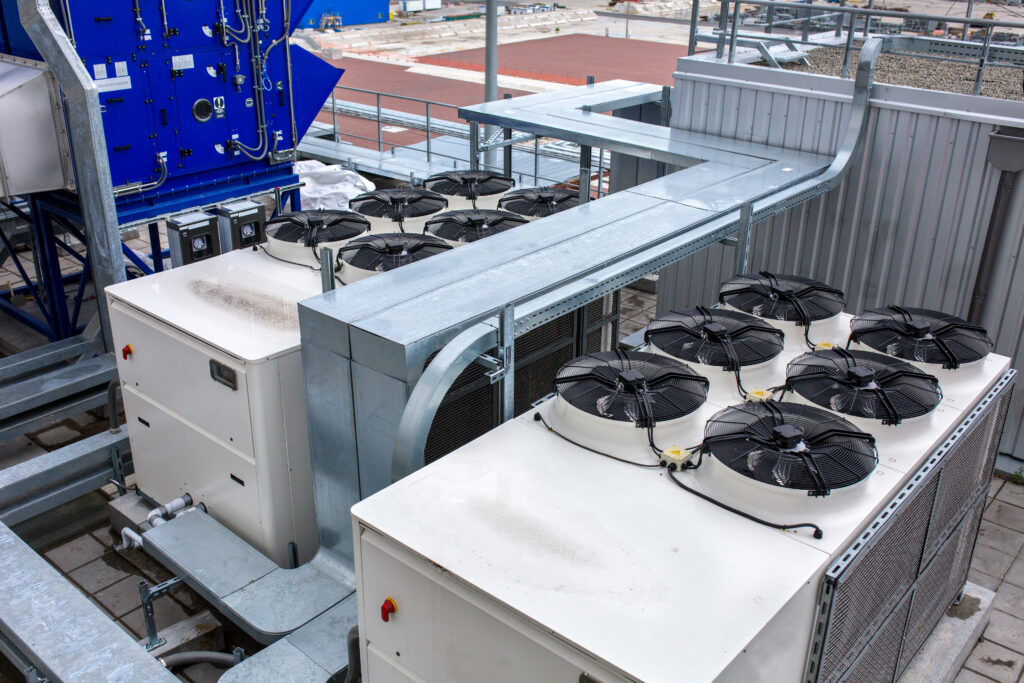 instalación de chillers