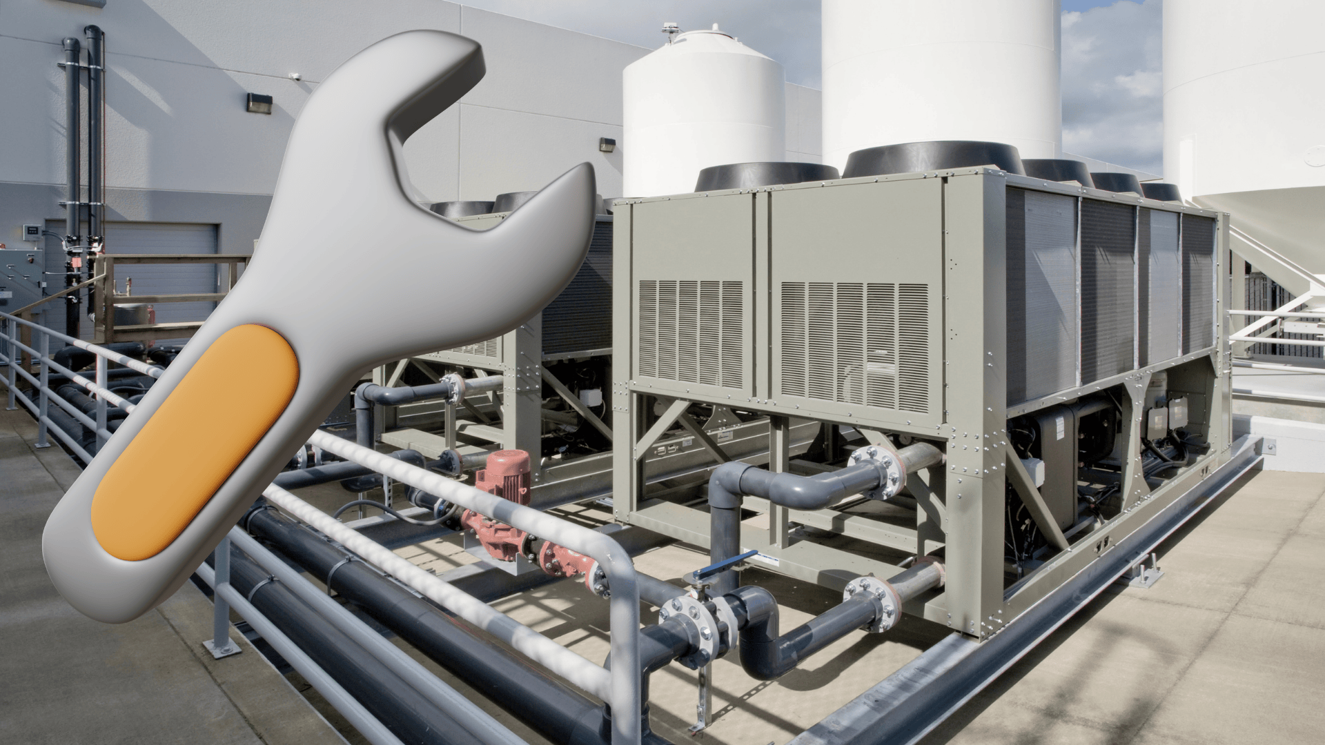 fallas en chillers industriales